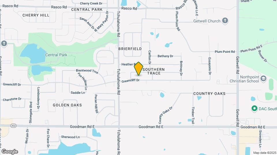 2166 Greencliff Dr Map and Location Details