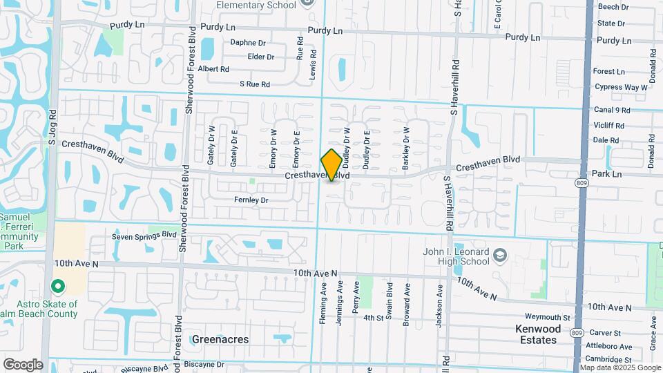 2833 Crosley Dr W Map and Location Details