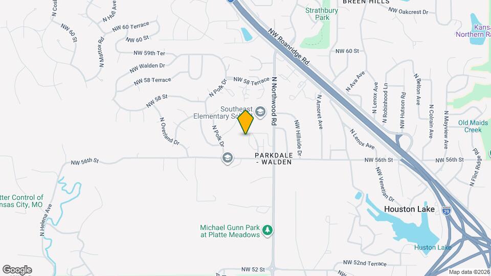 5642 N Anita Ave Map and Location Details