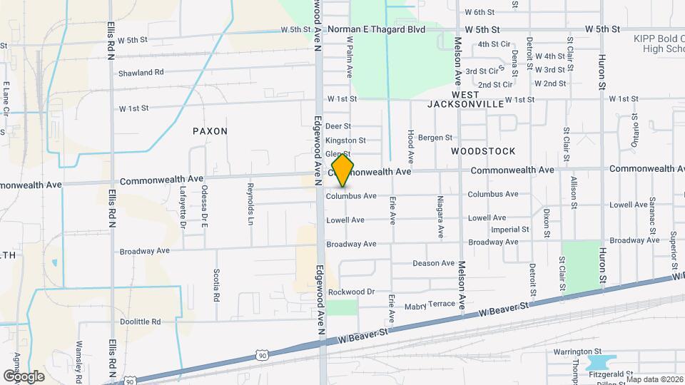 3510 Andrews St Map and Location Details