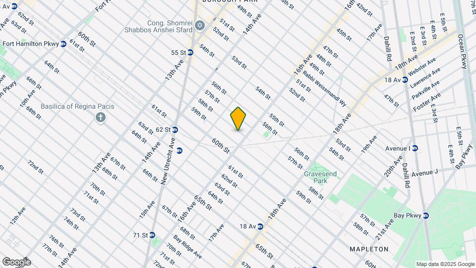 1566 58th St Map and Location Details