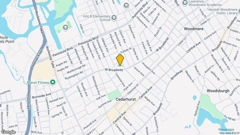 588 W Broadway Map and Location Details