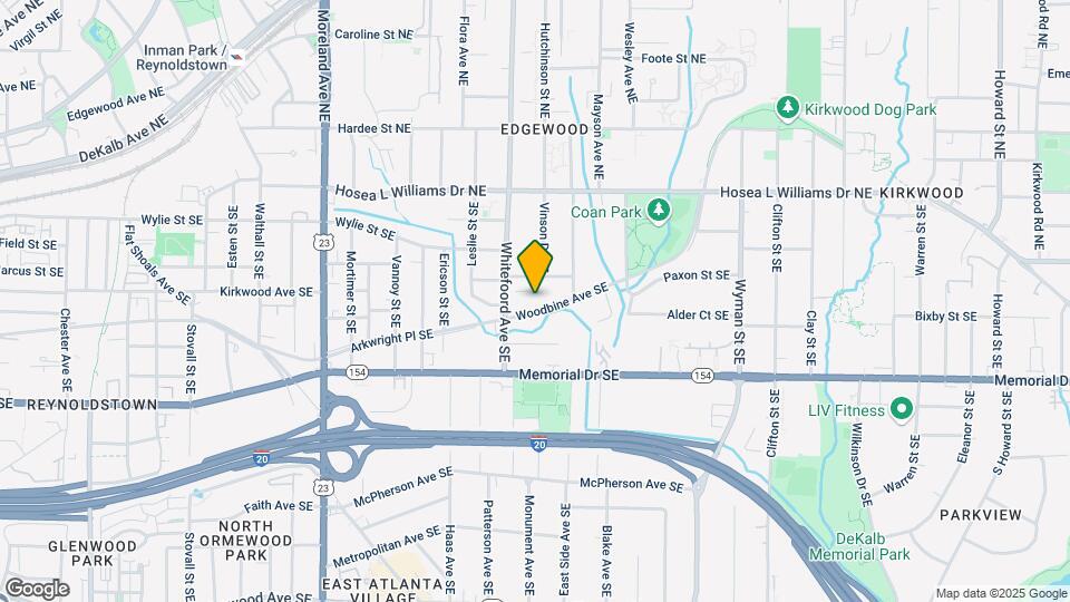 1418 Woodbine Ave SE Map and Location Details