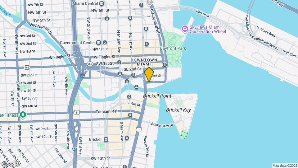 270 Biscayne Boulevard Way Map and Location Details