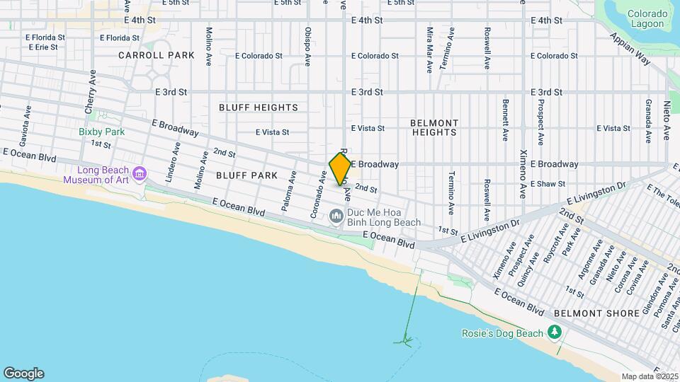 115 Redondo Ave Mapa y Detalles de la Ubicación
