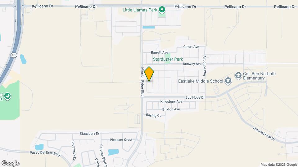 954 Brudenal Pl Map and Location Details