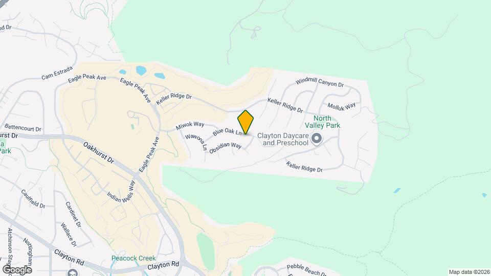 376 Blue Oak Ln Map and Location Details