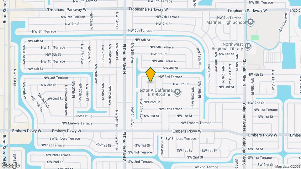 235 NW 22nd Ct Map and Location Details