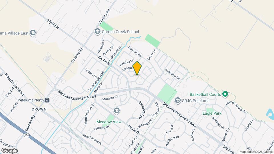 1825 Hanford St Map and Location Details