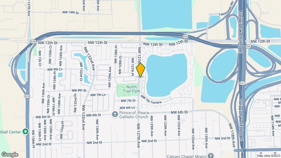 12694 NW 8th Trl Map and Location Details