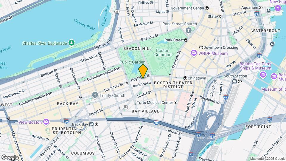 220 Boylston St, Unit 16121614 Map and Location Details