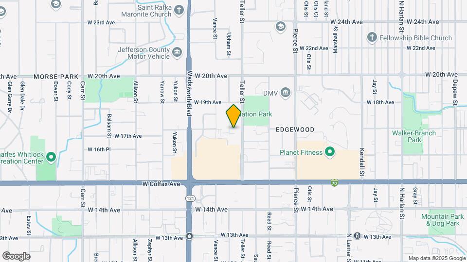 1690 Upham St Map and Location Details