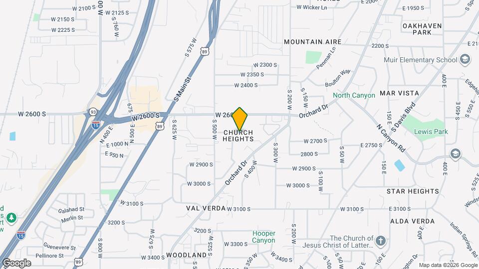 429 W 2700 S, Unit B Map and Location Details