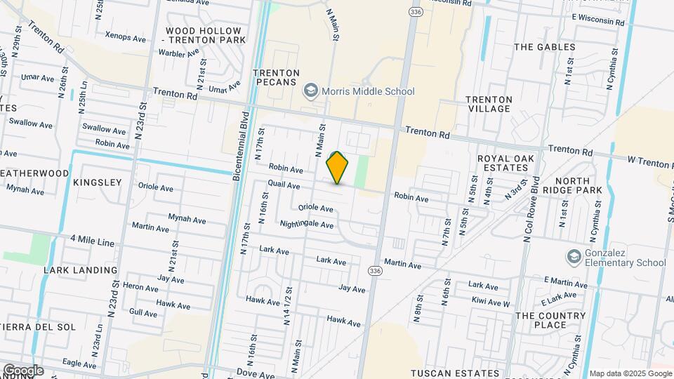 1216 Quail Ave Map and Location Details