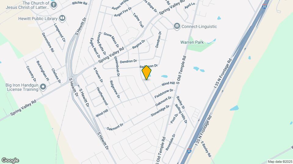 1074 Waverly Dr Map and Location Details