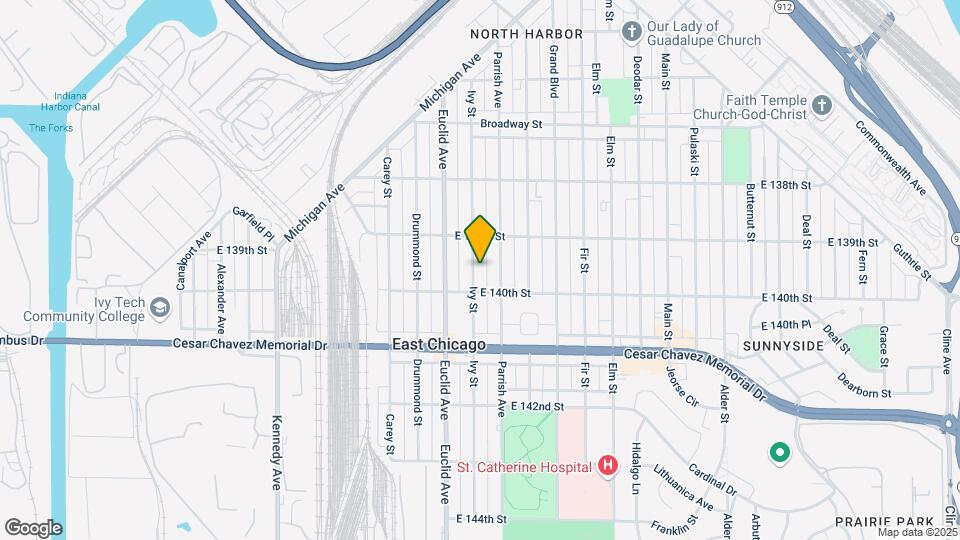 3925 Ivy St Map and Location Details