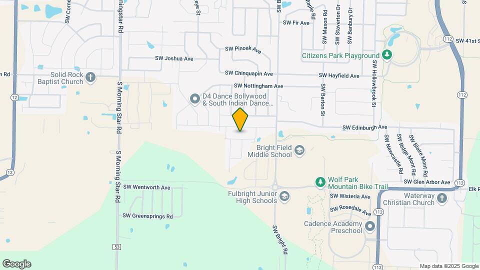 2302 SW Preston Park Ave Map and Location Details