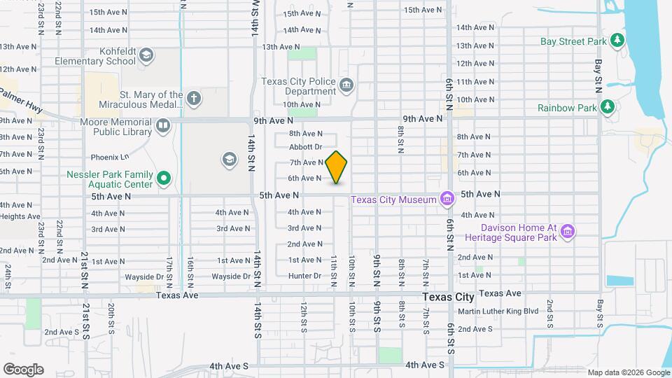 1026 5th Ave N Map and Location Details