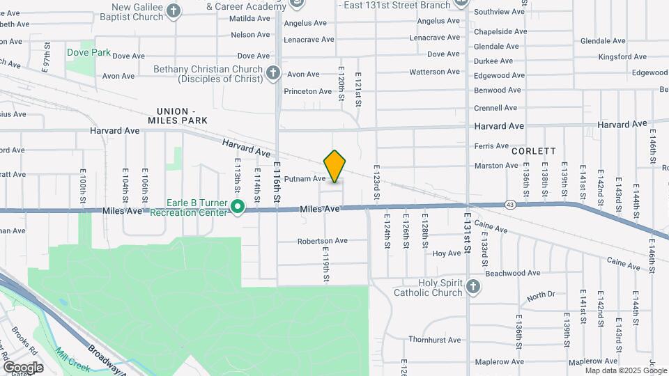 11927 Minor Ave Map and Location Details