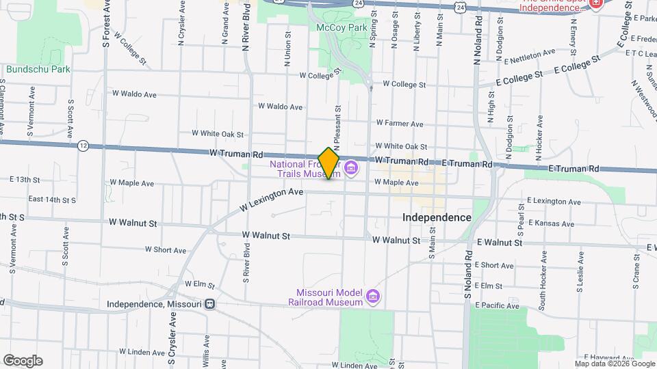 523 W Maple Ave Map and Location Details