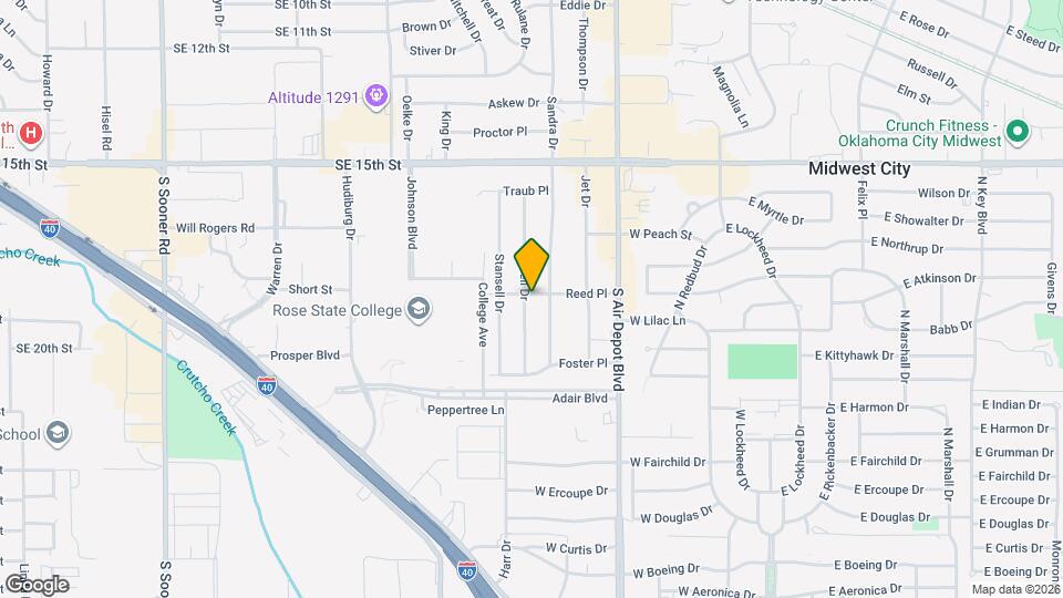 910 Bell Dr Map and Location Details