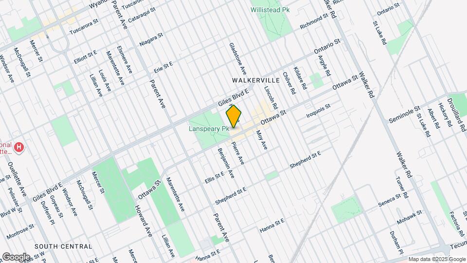 1230 Ottawa St Map and Location Details
