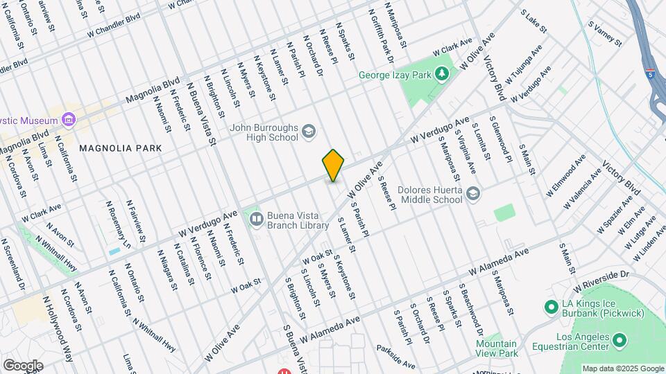 130 N Lamer St, Unit #E Map and Location Details