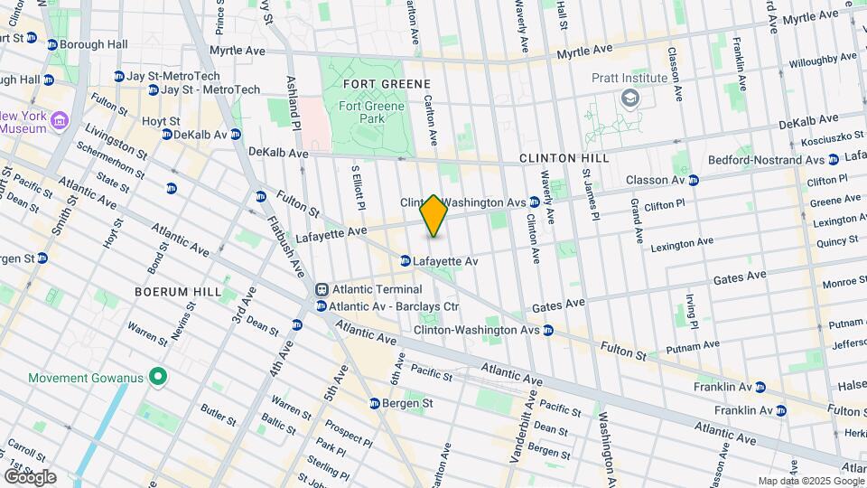 301 Cumberland St Mapa y Detalles de la Ubicación