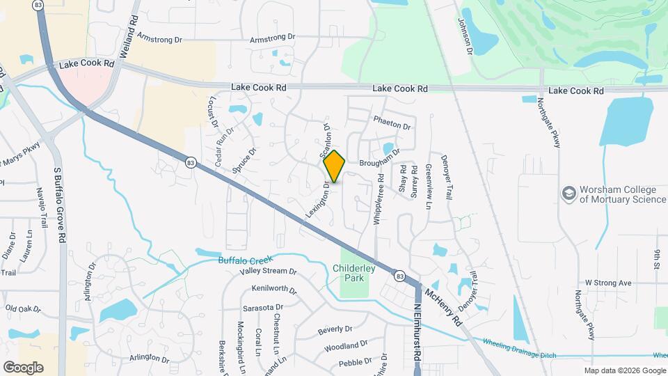 1022 Boxwood Ct Map and Location Details