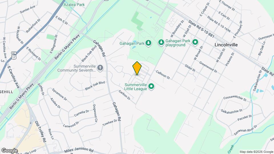 109 Shea St Map and Location Details