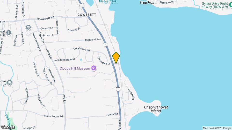 4100 Post Rd, Unit 3 Map and Location Details