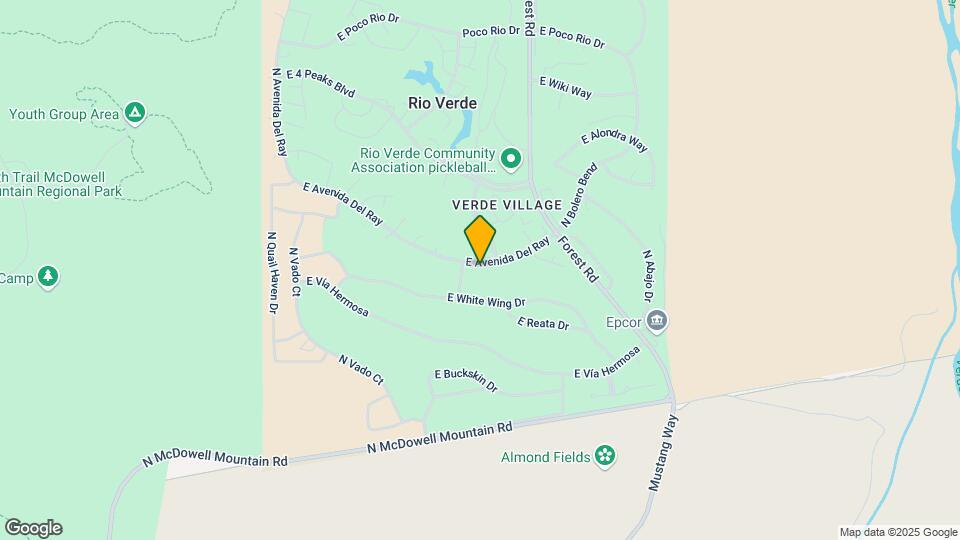 18719 E Avenida Del Ray Map and Location Details