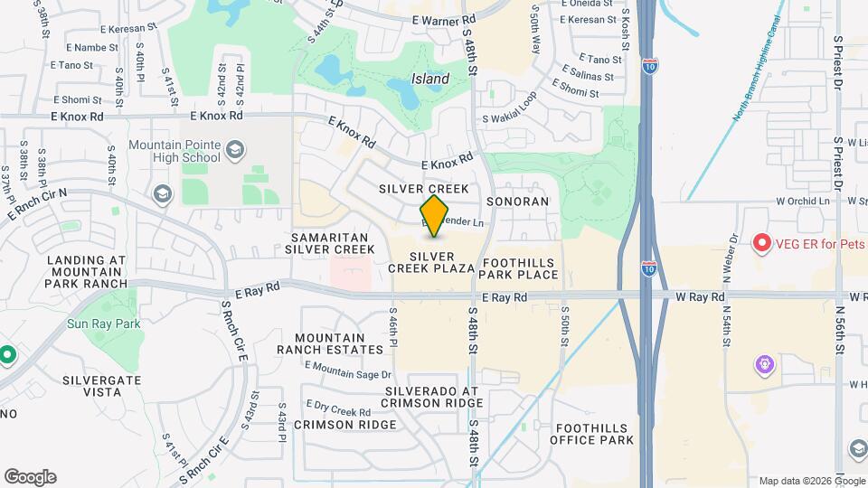 13641 S 47th St Map and Location Details