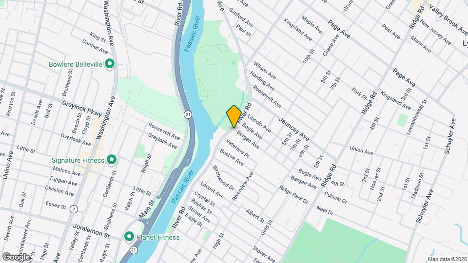 167 Bergen Ave Map and Location Details