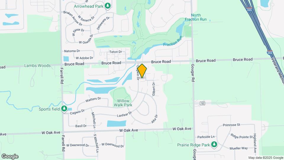 17537 S Gilbert Dr Map and Location Details