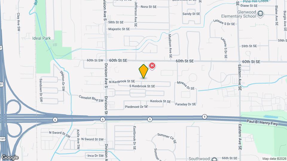 231 N Kenbrook St SE Map and Location Details