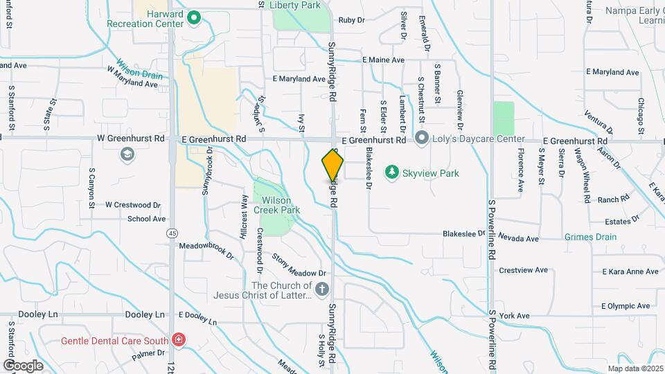2471 SunnyRidge Rd Map and Location Details