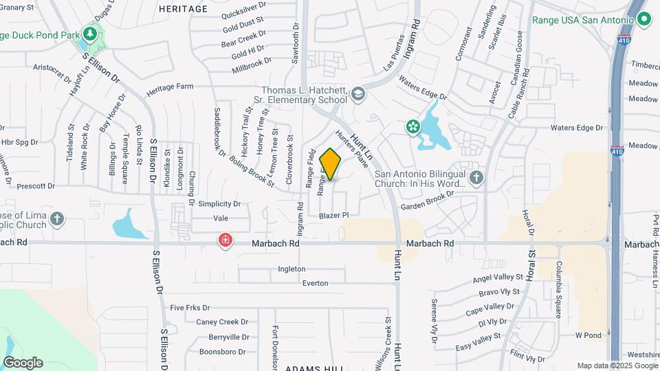 1411 Ambush Creek Map and Location Details