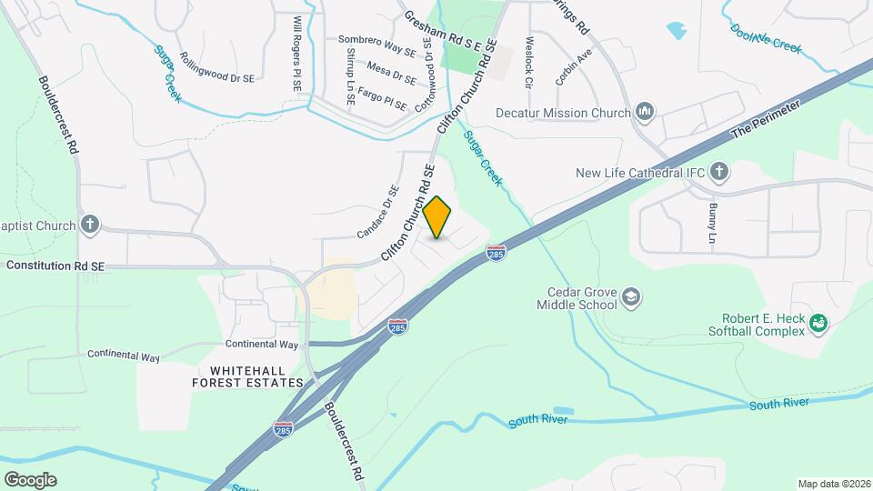 2098 Sugar Creek Falls Ct Map and Location Details
