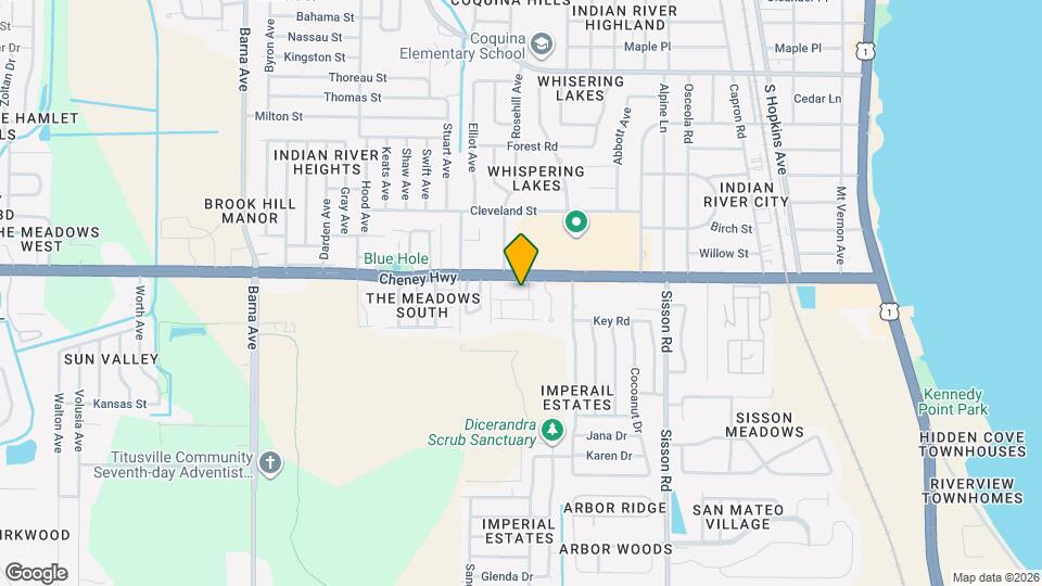 850 Dow Ln Map and Location Details