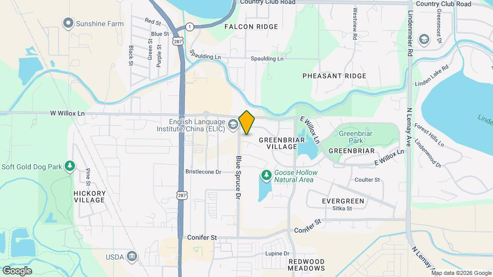 Updated 3-Bedroom Condo Near Downtown Fort Collins! Map and Location Details