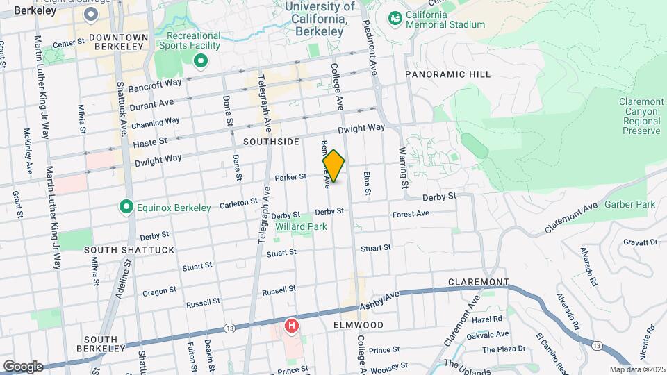 2619 Benvenue Ave Map and Location Details