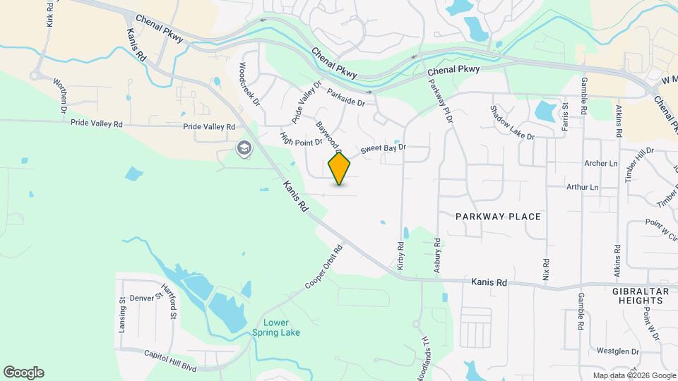 302 Kanis Ridge Dr Map and Location Details