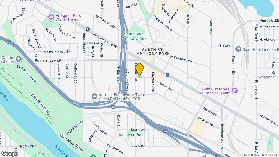 2400 Myrtle Ave Map and Location Details