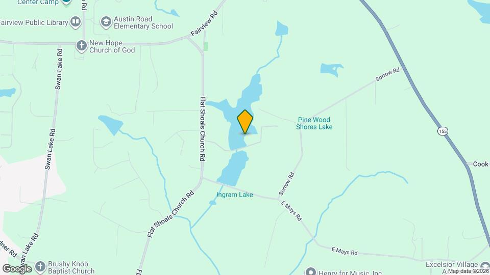 275 Flat Shoals Church Rd Mapa y Detalles de la Ubicación