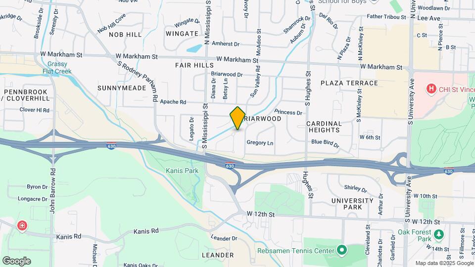 717 Ouachita Cir Map and Location Details