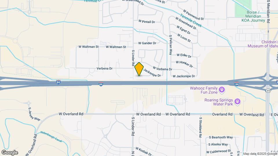 1565 W Silver Salmon Dr Map and Location Details