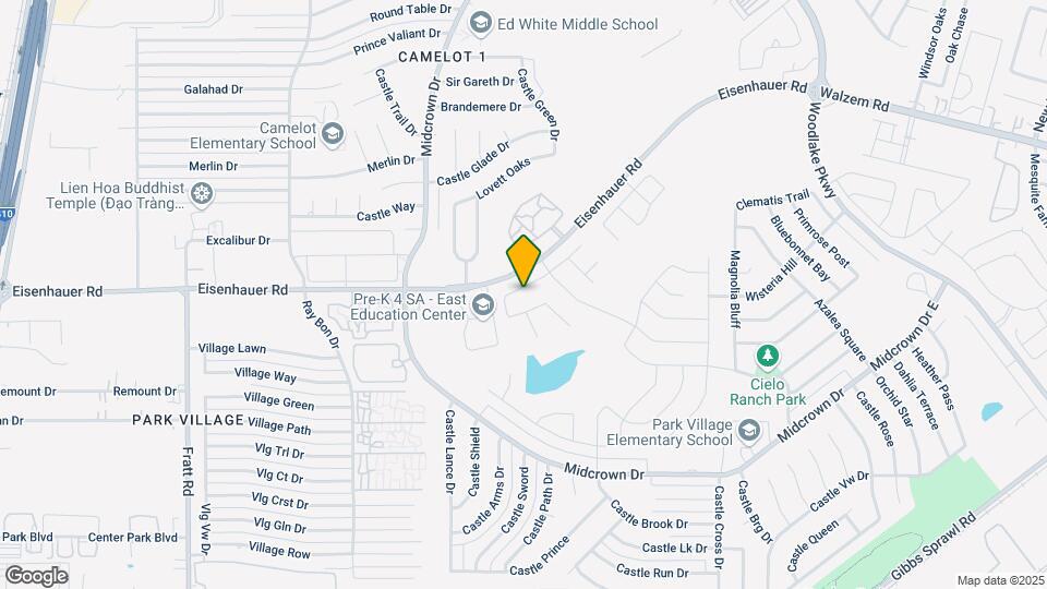 7222 Rosada Way Map and Location Details
