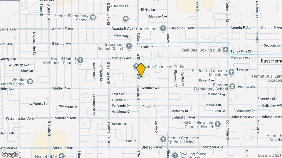 26406-26422 San Jacinto St Map and Location Details