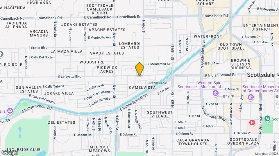 6539 E Lafayette Blvd, Unit 5484-301 Map and Location Details